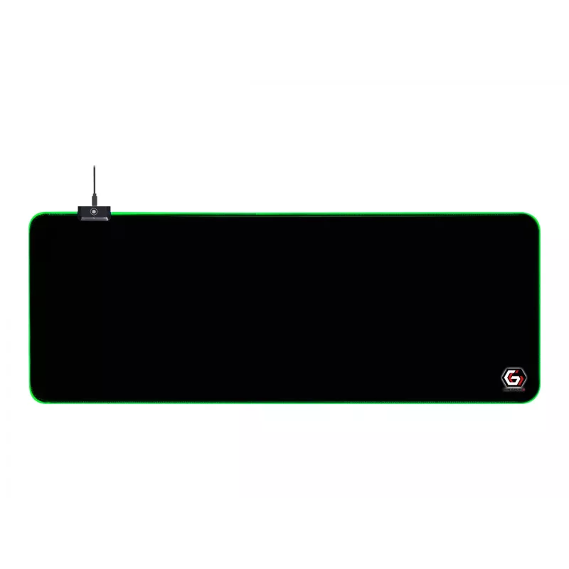 Gembird MP-GAMELED-L mouse pad Gaming mouse pad Black