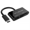 Card reader USB-C SDXC/combo/black