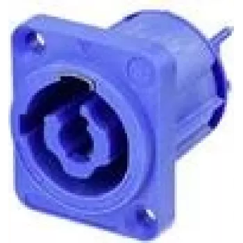 Neutrik NAC3MPXXA Network-Connector powerCON Plug, installation vertikal Total Poles: 2 + PE 20 A Blue 1 pc(s) (NAC3MPXXA)