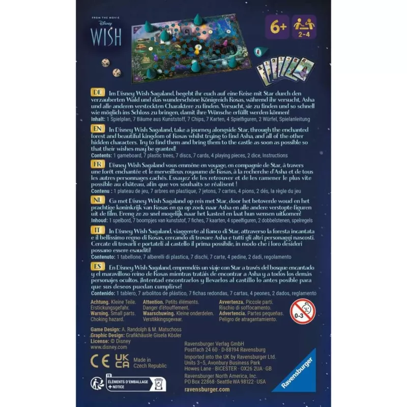 Disney Wish Sagaland, Board Game