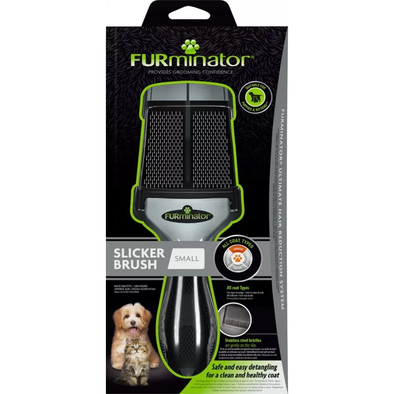 FURminator - slicker brush for dogs and cats - S