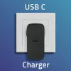 Charger QOLTEC Super Quick PD 65W USB‑C Power Delivery 5–20V, 1x USB‑C, USB PD 3.0, Type C plug, 65 W