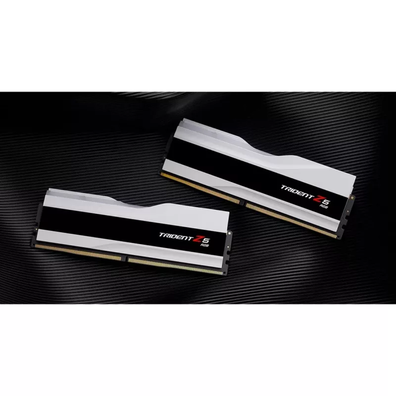 DIMM 32 GB DDR5-6400 (2x 16 GB) Dual-Kit, Memory White, F5-6400J3039G16GX2-TZ5RW, Trident Z5 RGB, INTEL XMP