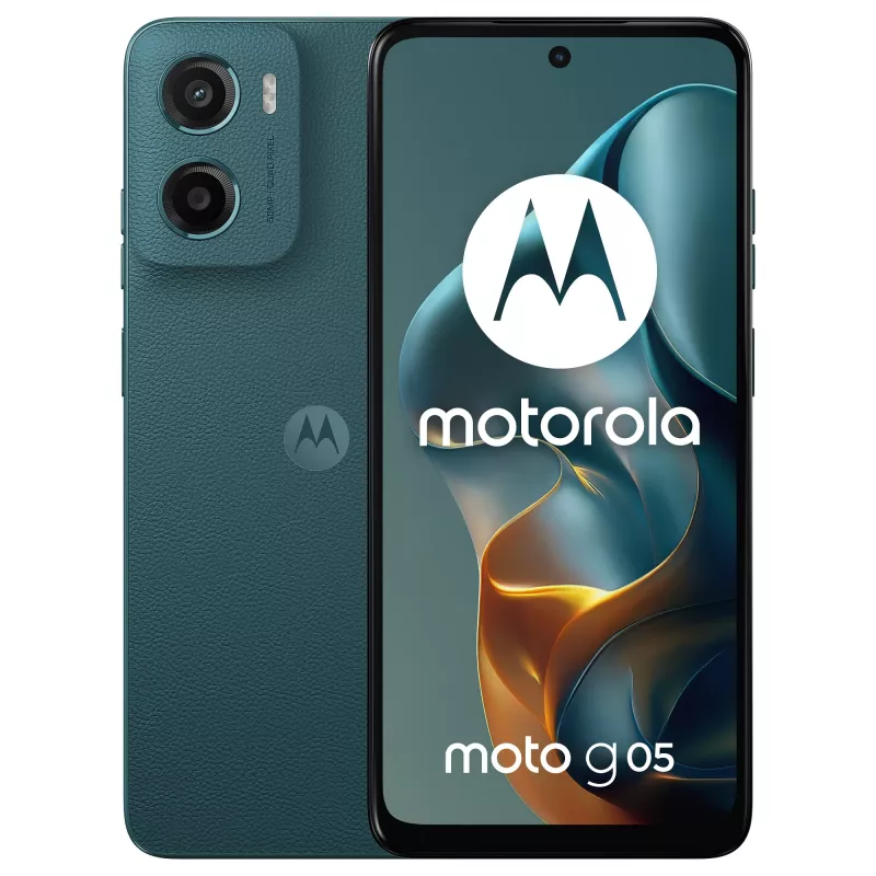Motorola moto g05 16.9 cm (6.67 inch) Dual SIM Android 15 4G USB Type-C 4 GB 256 GB 5200 mAh Green