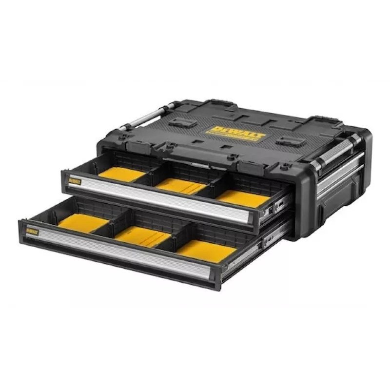 Tool box DeWalt DWST60510-1 metal and plastic, black/yellow, portable storage case