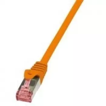 Networking cable LogiLink 2m Cat.6 RJ-45 S/FTP Orange