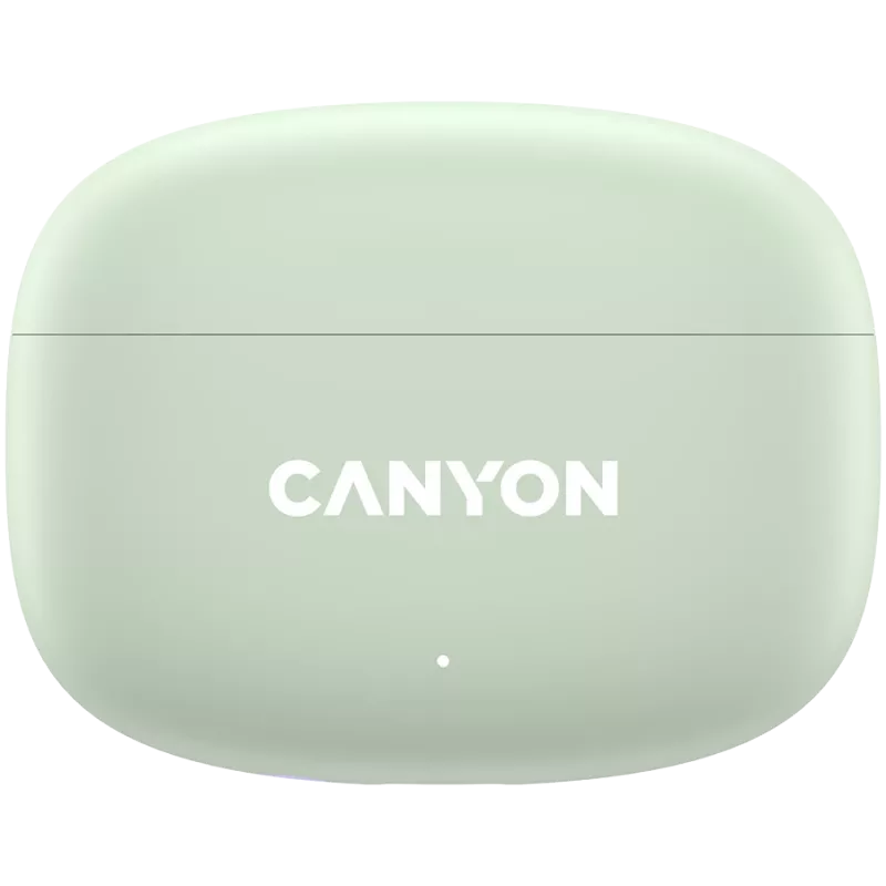 Canyon TWS-9 CNS-TWS9G Headphones – True Wireless – Bluetooth 5.4 – In-Ear – 6h + 30h Laufzeit – USB-C Ladecase – Touch-Steuerung – Green