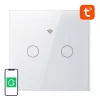 Smart touch WiFi light switch Gosund SLS2 (model SW12) — touch control, Wi‑Fi connectivity, optional N/Dual wiring