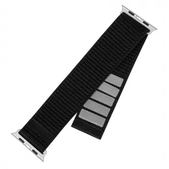 Nylon watch strap FIXED Sporty Strap FIXNST2-436-BK for 38/40/41mm watches, black