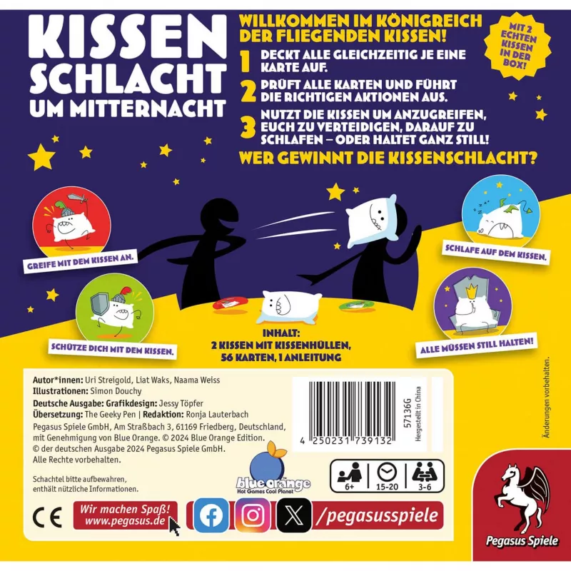 Kissenschlacht um Midnight, Family Game