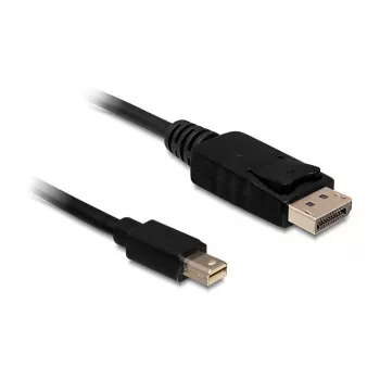 Mini Displayport to Displayport Cable DeLOCK 83984 0.5m Black