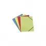 Document clamp folder Elba Carte Forte A4 with corner fastener assorted colors (blue, yellow, red)