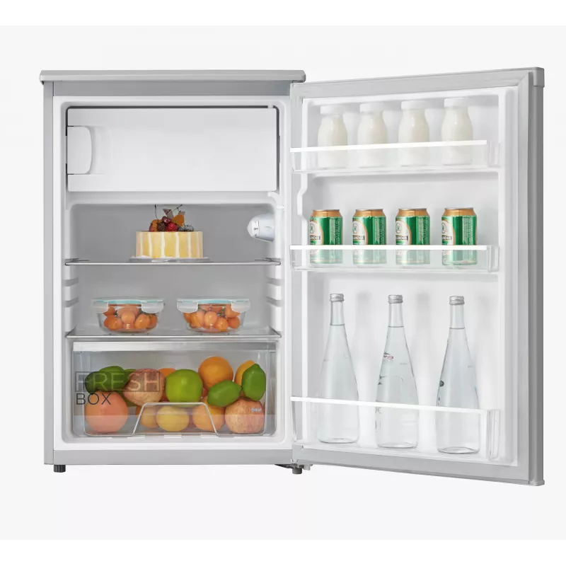 Free-standing refrigerator Midea MDRD168FGE01 — 113L (Fridge 97L, Freezer 16L), 84.5 cm, white