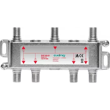 Cable splitter Axing SVE06001 75 Ω 5 - 2400 MHz