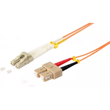 Fibre optic cable S/CONN ShiverPeaks 77955 5m LC SC Orange