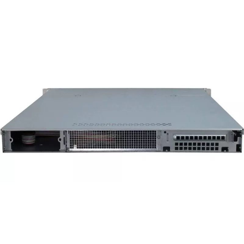 Inter-Tech IPC 1U-1404 Rack Black, Stainless steel