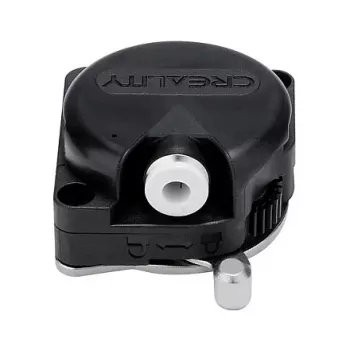 Extruder for Creality 3D printers — model 4001020076, compatible with Sermoon V2, CR-200B Pro, Ender-3 S1; colours: Black/Silver/White