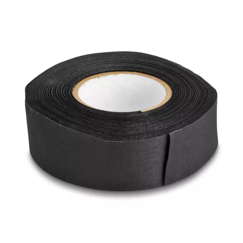 DeLOCK Cloth Tape 25 m x 25 mm tearable self-adhesive black