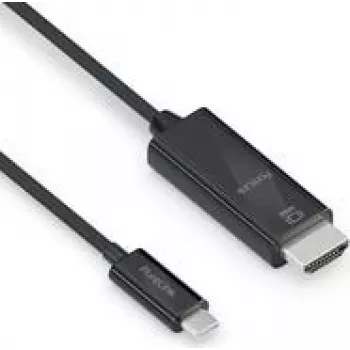 PureLink IS2201-010 - 1 m - USB Type-C - HDMI - Male - Male - straight (IS2201-010)