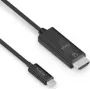 PureLink IS2201-010 - 1 m - USB Type-C - HDMI - Male - Male - straight (IS2201-010)