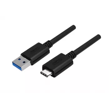 UNITEK Y-C474BK USB cable USB 3.2 Gen 1 (3.1 Gen 1) 1 m USB A USB C Black