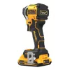 18v impact driver 3 gears; 208nm; trunk; 2x2ah