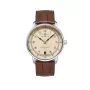 Wristwatch Zeppelin Mediterranee 96415, analog 36 mm stainless case, leather strap