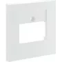 HAGER GZTAE3A9016 central cover plate TAE Triple-gang (GZTAE3A9016)