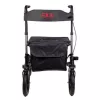 Walker (rollator) ANTAR AT51036 — black, 27.9 cm (11 inch) seat height, 9 kg, max load 136 kg, width 870 mm, depth 630 mm