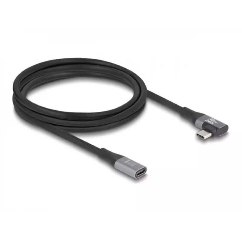 USB Cable DeLOCK 81148 2m USB C Black 20 Gbit/s