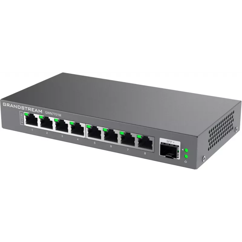 Grandstream Networks GWN7701M network switch Unmanaged 2.5G Ethernet (100/1000/2500) Black