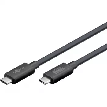 USB-C cable WENTRONIC USB4 Gen4 1.2m — supports 16k@60Hz and 4K@120Hz