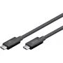 USB-C cable WENTRONIC USB4 Gen4 1.2m — supports 16k@60Hz and 4K@120Hz