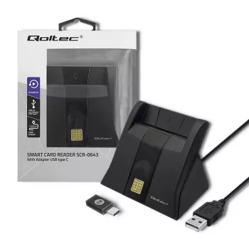 RFID reader Qoltec 50643