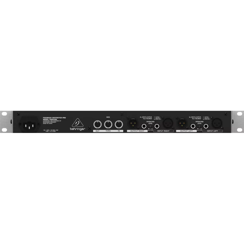 Behringer FBQ2496 audio equalizer