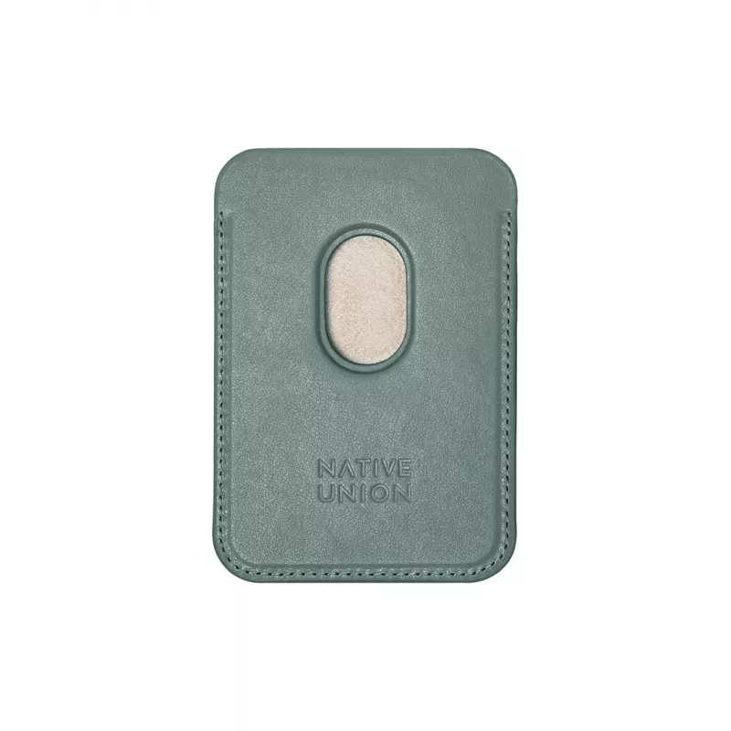 Wallet case native union (Re)Classic Green compatible with iPhone 15/15 Pro/15 Plus/15 Pro Max, iPhone 14/14 Pro/14 Plus/14 Pro Max, iPhone 13/13 Pro