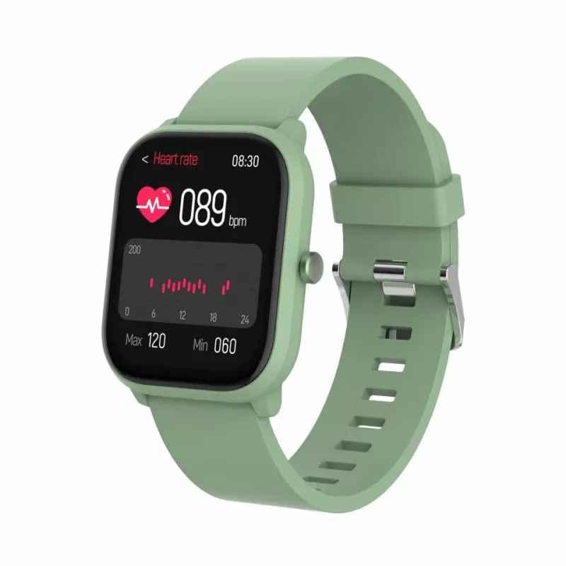 Smartwatch DENVER SWK-120GN with fitness tracking and notification support, green