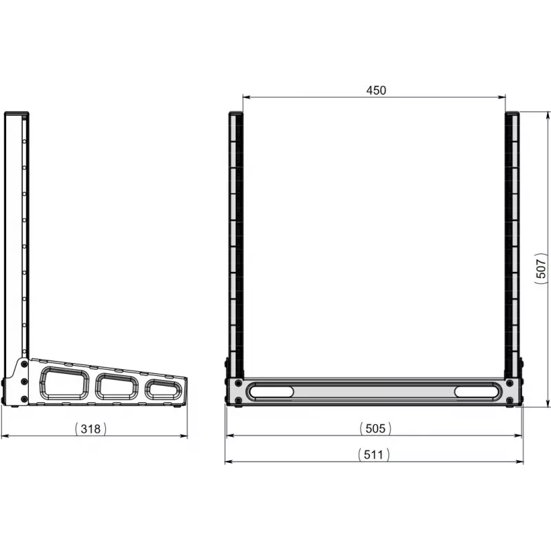 Rack shelf MikroTik SR-10U