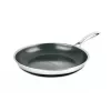 Frying pan KOHERSEN NX CERAMIC 24 cm, stainless steel body, NX CERAMIC non-stick coating, induction compatible, with lid