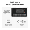 Mechanical Keyboard Keychron Q1 Max 75% with Banana Switches, Carbon Black