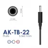 Akyga AK-TB-22 Universal Power Adapter, 5 V, 2 A, 10 W, 5.5 x 2.1 mm, 1.5 m