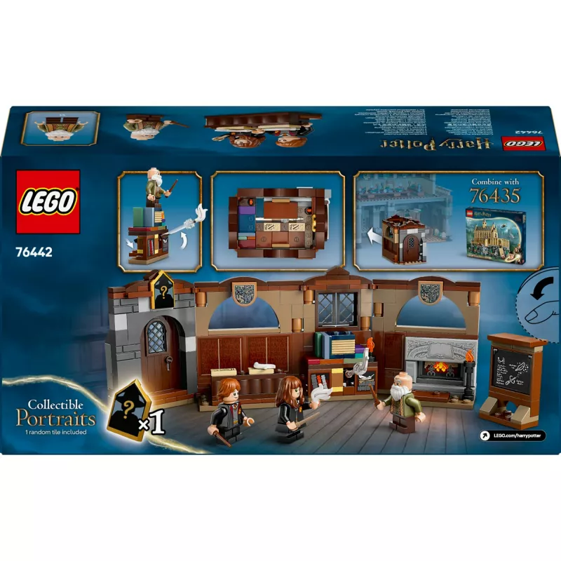 Building set LEGO Harry Potter Hogwarts Castle Charms Class 76442 — 204 pieces, 3 minifigures, for ages 8+