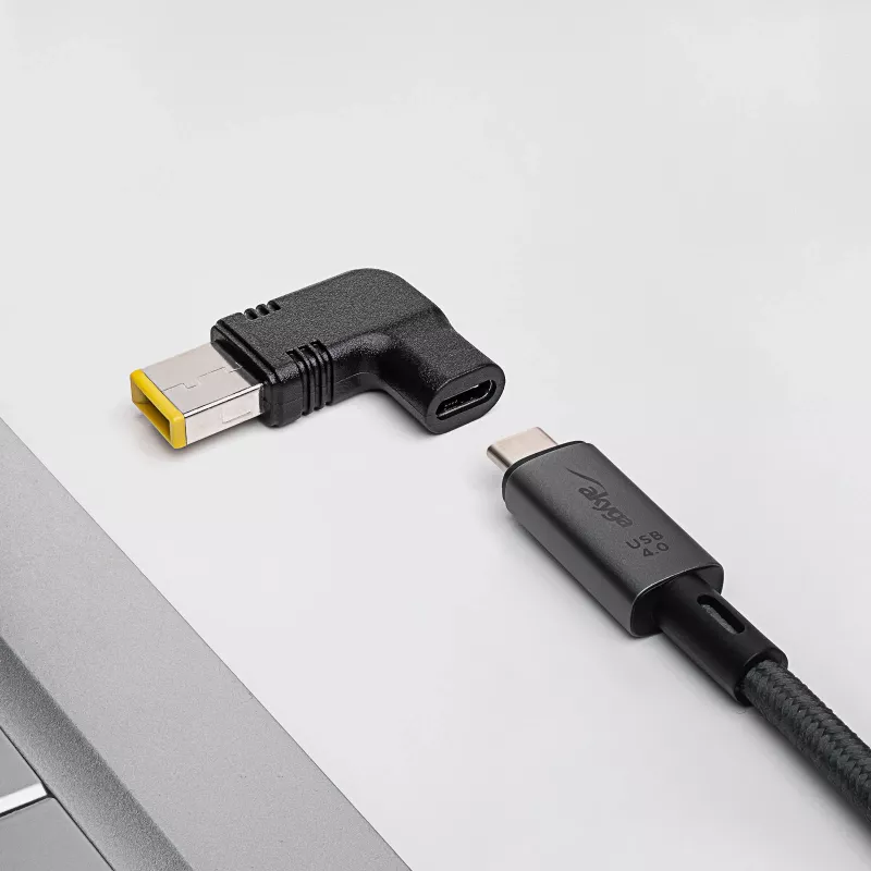 Akyga AK-ND-C11 USB-C to Lenovo Slim Tip Laptop Charging Adapter, 18.5-20 V, 100 W