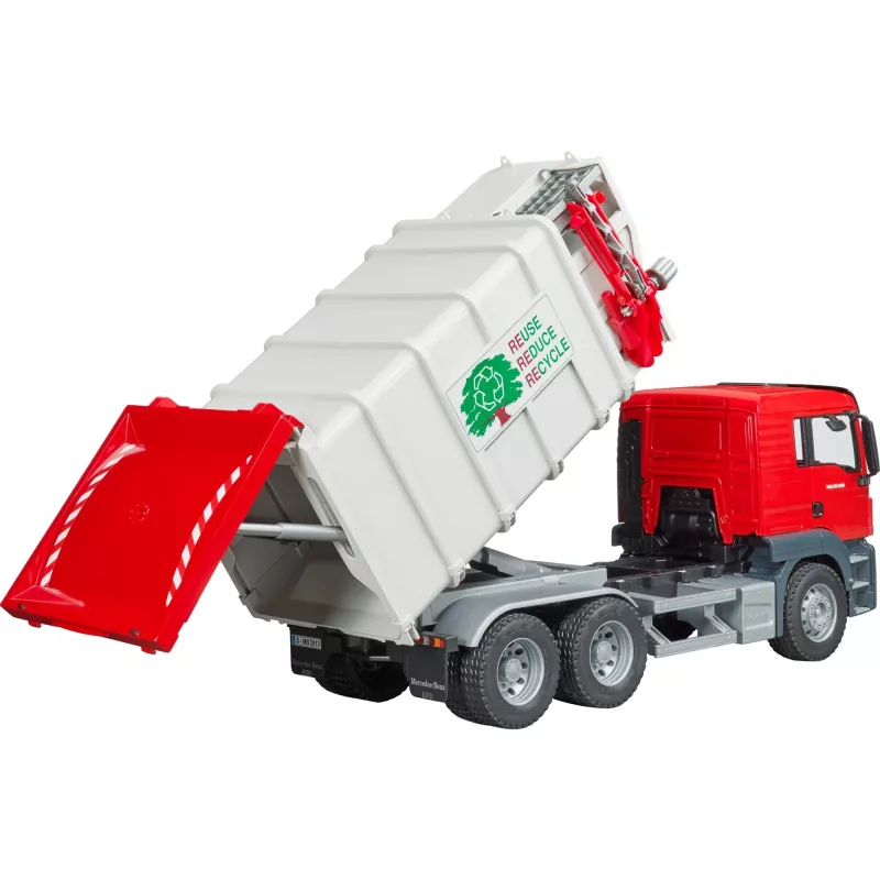 Bruder Man Side Loading Garbage Truck 2-4 - Ages 5-7