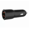 Car mobile device charger Gembird TA-UC-A2QC36-CAR-01, 36 W, 12–24V, cigar lighter, black