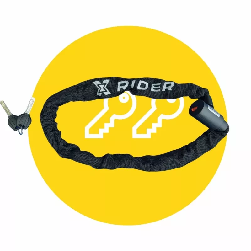 Chain Bicycle Lock MANTA XR00LC01 6x900mm