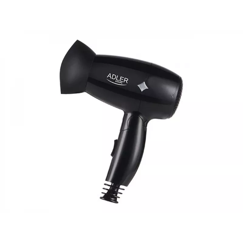 Hair dryer Adler AD 2251, 1400 W, 2 speeds, 2 heat settings, black