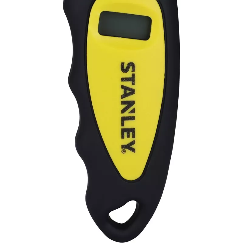 Digital tire pressure gauge STANLEY STHT80874-0, 0–100 PSI, LCD display