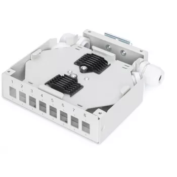 Splice Box Digitus DN-96891 for 8 LC/DX Couplers