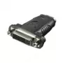 Wentronic Goobay HDMI™ / DVI-I Adapter, HDMI Standard-Socket (Type A), Black - 19-pol. HDMI™-Socket > DVI (24+5) Socket (60752)